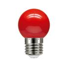 Lâmpada Led Taschibra Bolinha Tbl 1w Colorida E27 220v Vermelha