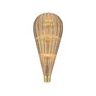 Lâmpada led taschibra fireworks vintage bt125 ambar