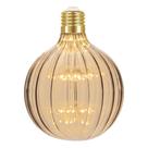 Lâmpada Led Taschibra Fireworks Vintage G125 2W Âmbar