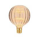 Lâmpada Led Taschibra Vintage Fireworks G125 E27 Bivolt 2200k Amarelo âmbar
