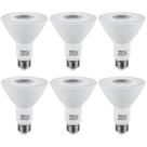 Lâmpada LED TORCHSTAR PAR30 8W 800LM 5000K regulável CRI90+, pacote com 6 Lâmpada LED TORCHSTAR PAR30 8W 800LM 5000K regulável CRI90+, pacote com 6
