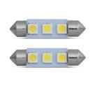 Lâmpada Led Torpedo 39mm 3 Leds 12v Luz Branca