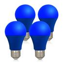 Lâmpada LED U4GLORY Blue 9W (equivalente a 60W) E26, pacote com 4