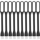 Lâmpada LED USB FINENIC para banco de energia (10 unidades) preta x10
