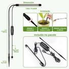 Lâmpada LED USB Para Crescimento De Plantas 5V Solar Branca 48LED De Espectro Completo Para Estufas