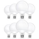 Lâmpada LED Vanity EvaStary G25 6W 5000K Daylight, pacote com 8