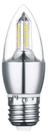 Lâmpada Led Vela Clara 4W 6500K E27 Bivolt Ctb