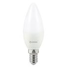 Lâmpada LED Vela Fosca 3W Luz Branco Frio Osram