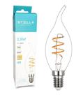 Lâmpada Led Vela Torto Espiral 2,5w 220v E14 Quente