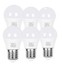 Lâmpada LED Vgogfly de 3 W (equivalente a 25 W) A15 Soft White 2700K, pacote com 6