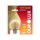 Lâmpada LED Vintage BOLINHA 2W 2400K - OUROLUX (05310)