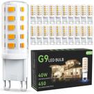 Lâmpada LED VOLIVO G9 4W 2700K 450lm 120V, não regulável, pacote com 20