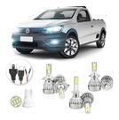 Lampada Led Volkswagen Saveiro 2017 A 2020 H4 H1 H7 20000lm