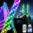 Lâmpada LED Whip Light LQLXKK 91cm à prova d'água de 600 cores Lâmpada LED Whip Light LQLXKK 91cm à prova d'água de 600 cores