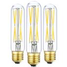 Lâmpada LED XININSUN T10 8W regulável 4000 K 850 lm E26, pacote com 3