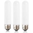 Lâmpada LED XININSUN T10 regulável 8W 4000K E26 120V (pacote com 3)