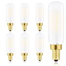 Lâmpada LED XININSUN T6.5 E12 4W 4000K regulável, pacote com 6 Lâmpada LED XININSUN T6.5 E12 4W 4000K regulável, pacote com 6