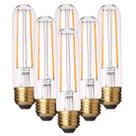 Lâmpada LED YFXRLIGHT T10 regulável 4W 2700K E26, pacote com 6