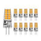 Lâmpada LED Yosenmi G4 3W 220LM 12V branca quente 3000K, pacote com 10 Lâmpada LED Yosenmi G4 3W 220LM 12V branca quente 3000K, pacote com 10