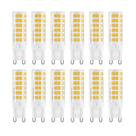Lâmpada LED Yosenmi G9 7W 650LM 6000K AC 100-240V (pacote com 12)