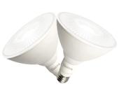 Lâmpada LED Youtime Par38 de 15 W (equivalente a 150 W) à prova d'água, pacote com 2 unidades Lâmpada LED Youtime Par38 de 15 W (equivalente a 150 W) à prova d'água, pacote com 2 unidades