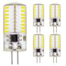 Lâmpada LED ZHENMING G4 3W 120V regulável em branco frio 6000K (x5)