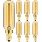 Lâmpada Leools E12 8W 2700K Âmbar Branco Quente 120V
