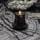 Lâmpada Luminara Black Heavy Drip Flameless Candle 8,6 x 11,5 cm