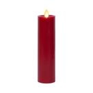 Lâmpada Luminara Classic Slim Flameless LED Candle Burgundy 5x20cm Lâmpada Luminara Classic Slim Flameless LED Candle Burgundy 5x20cm