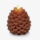 Lâmpada Luminara Pinecone Flameless Candle 10x11 cm Timer