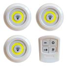 Lampada Luminaria Led Spot Sem Fio Com Controle Remoto