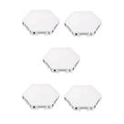 Lampada Luminaria Quantica 5 Led Hexagonal Touch Modular
