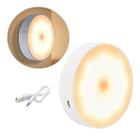 Lâmpada Luz Led Recarregável Com Sensor Movimento Luminária