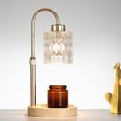 Lâmpada MEIXISUE Gold Candle Aquecedor com temporizador