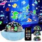 Lâmpada MINGKIDS 7 em 1 Dinosaur Night Light Projector Kids Lâmpada MINGKIDS 7 em 1 Dinosaur Night Light Projector Kids
