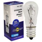 Lâmpada Mini Abajur 7w S19 Incandescente E12 127v