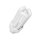 Lâmpada Mini Compacta Reta 3U 9w 127v Branco Frio E27