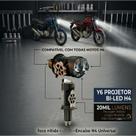Lampada Mini Projetor H4 Moto 20.000 Lm 50w Bi-led Led Farol Lampada Mini Projetor H4 Moto 20.000 Lm 50w Bi-led Led Farol