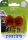 Lâmpada Miniatura Philips Automotive Lighting 7444NA LongerLife