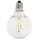 Lâmpada Mni Bulbo Filamento Led G40 1w 220V Âmbar E12