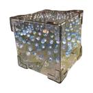 Lâmpada Noturna 3D Em Forma De Cubo De Flor Tulipa DIY Presente Criativo Para Namorada Ou Casal