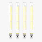 Lâmpada NOVELUX Vintage Dimmable 8W 1000LM 5000K E26, pacote com 4