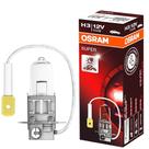 Lâmpada Osram Halógena H3 Original 3200k 55w 12v Linha Super 30% mais Brilho Farol de Milha Carro