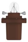 Lampada Painel Soquete Marrom 24v 1,2w - 10pc 2741mfx24v