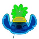 Lâmpada Paladone Stitch Abacaxi LED Neon 23,5 cm USB