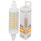 Lâmpada Palito Led 5W R7S 78Mm Quente 3000K Bivolt