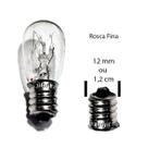 Lâmpada Para Máquina de Costura Singer Elgin Rosca Fina E-12
