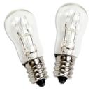 Lâmpada para tambor de secadora AMI PARTS WE05X20431 10W 120V 2 peças