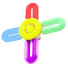 lampada petalas branca e colorida luminaria de teto 50w 4 lados forte