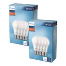 Lâmpada PHILIPS A19 14W 1500lm Branco Suave E26 Kit com 8 Lâmpada PHILIPS A19 14W 1500lm Branco Suave E26 Kit com 8